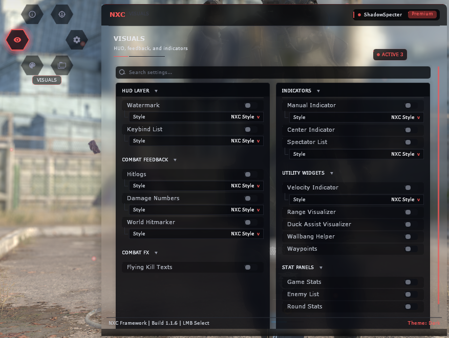 NXC.Lua Visuals Tab